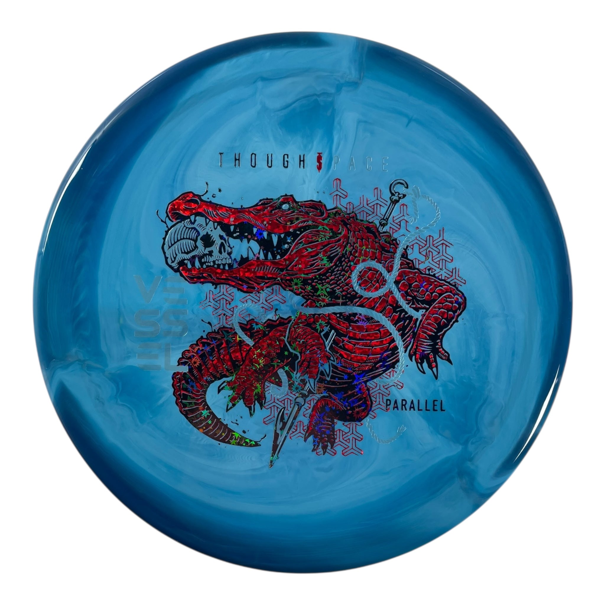 Thought Space Athletics Vessel | Parallel | Blue/Red/Black Stars 173g Disc Golf