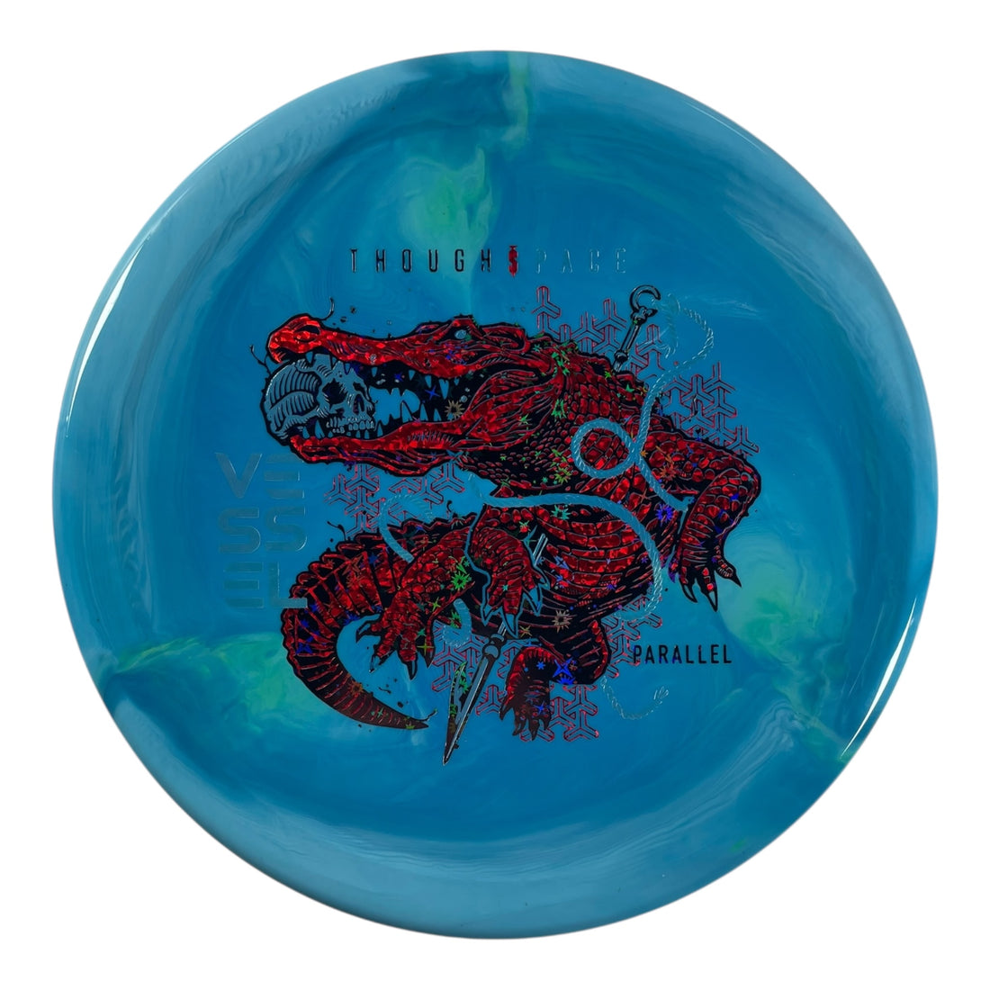 Thought Space Athletics Vessel | Parallel | Blue/Red/Black Stars 174g Disc Golf