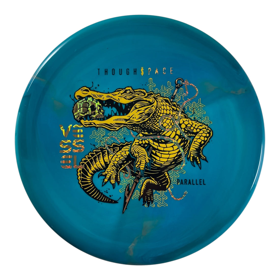 Thought Space Athletics Vessel | Parallel | Blue/Yellow/Gold 172g Disc Golf