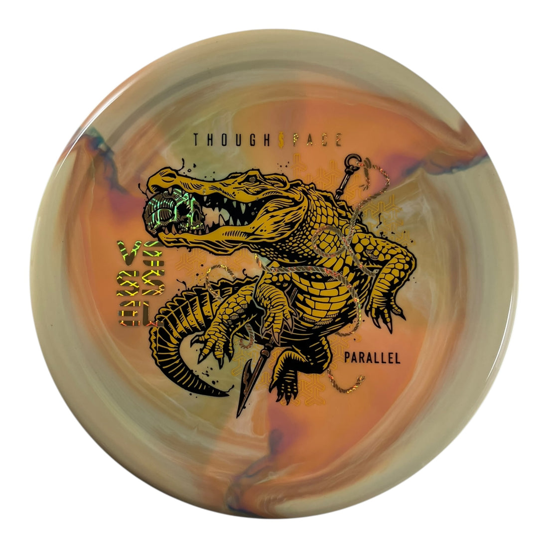 Thought Space Athletics Vessel | Parallel | Brown/Gold/Yellow 172g Disc Golf