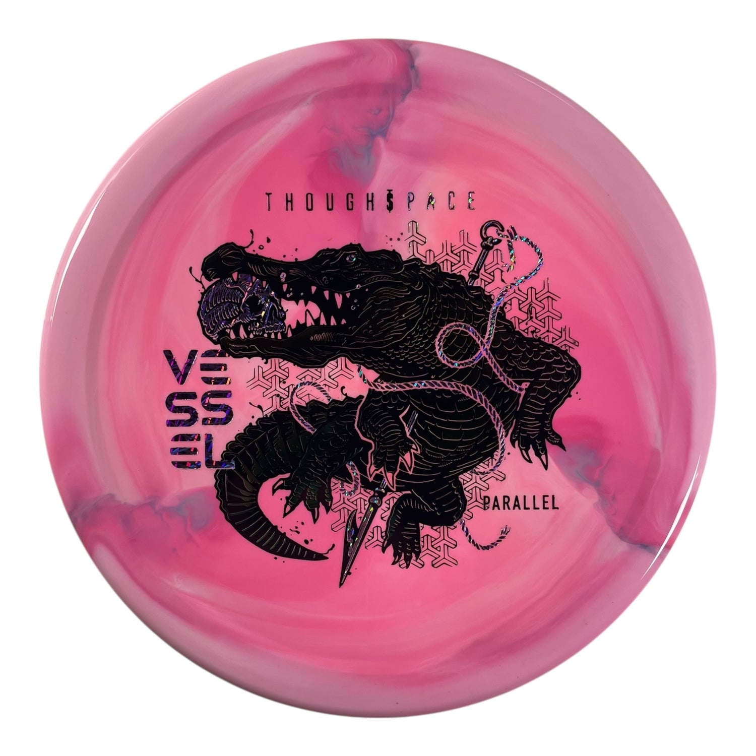 Thought Space Athletics Vessel | Parallel | Pink/Green/Purple 173g Disc Golf