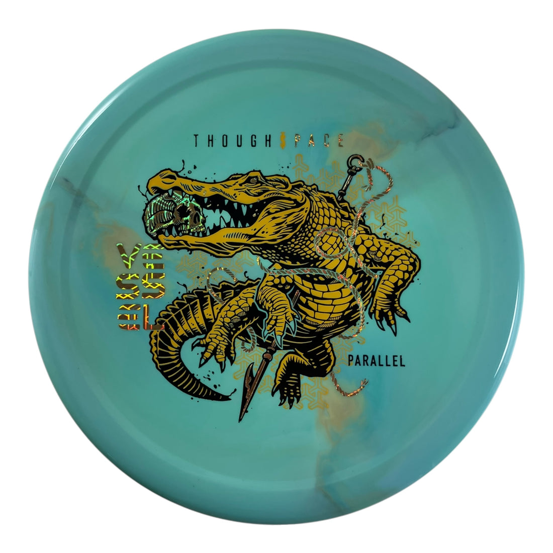 Thought Space Athletics Vessel | Parallel | Teal/Yellow/Gold 172g Disc Golf