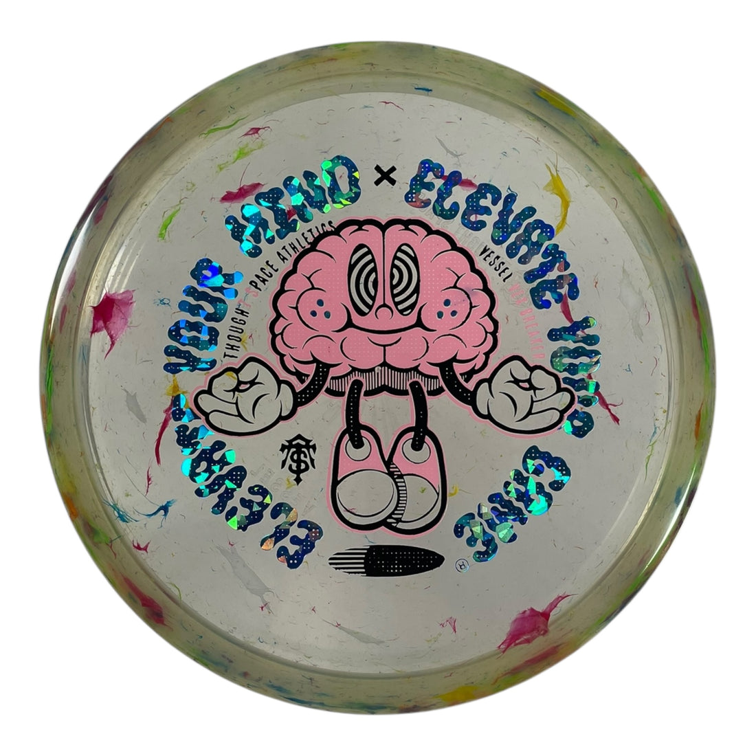 Thought Space Athletics Vessel | Vex Breaker | Clear/Black/Pink 171g Disc Golf