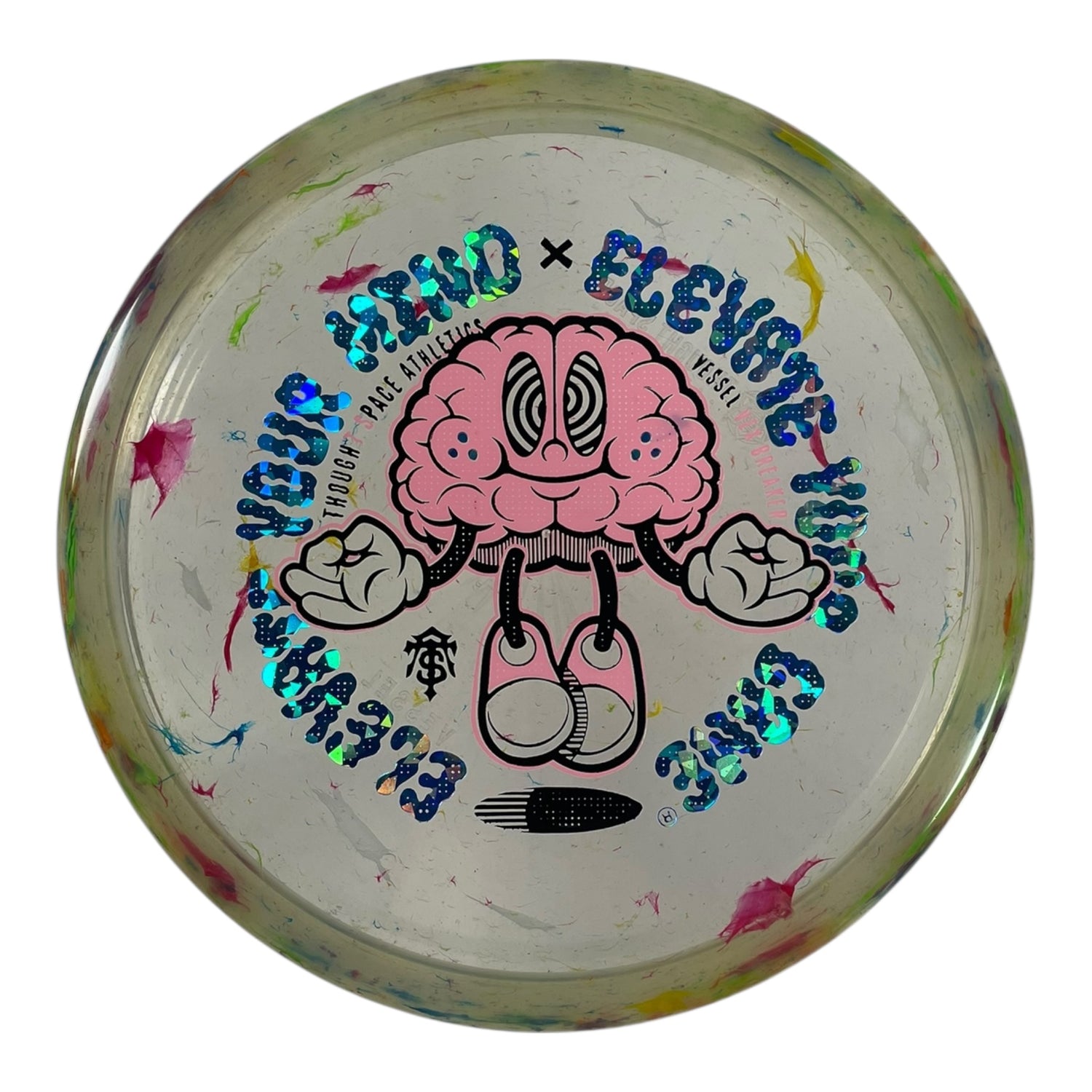 Thought Space Athletics Vessel | Vex Breaker | Clear/Black/Pink 171g Disc Golf