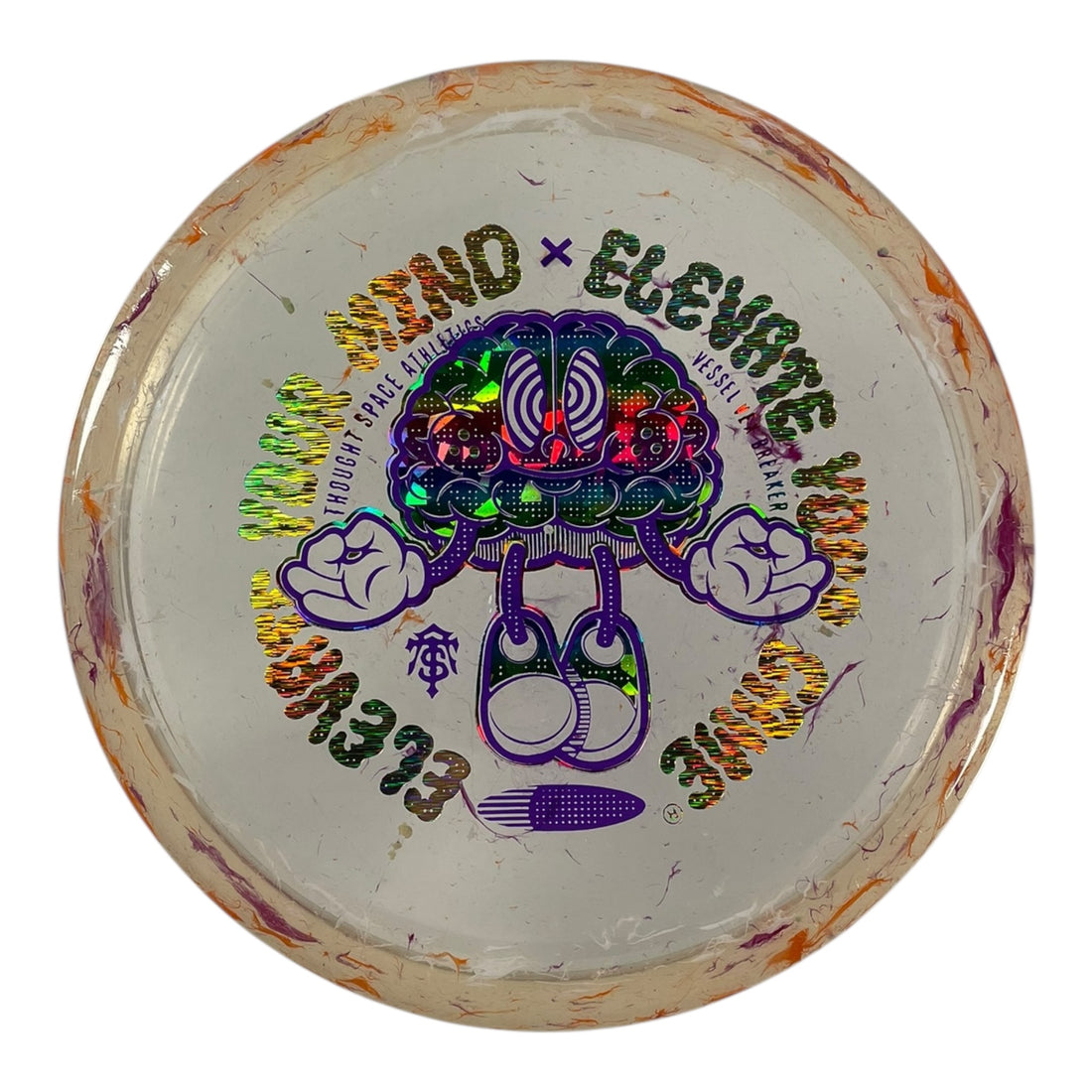 Thought Space Athletics Vessel | Vex Breaker | Clear/Purple/Rainbow 172g Disc Golf