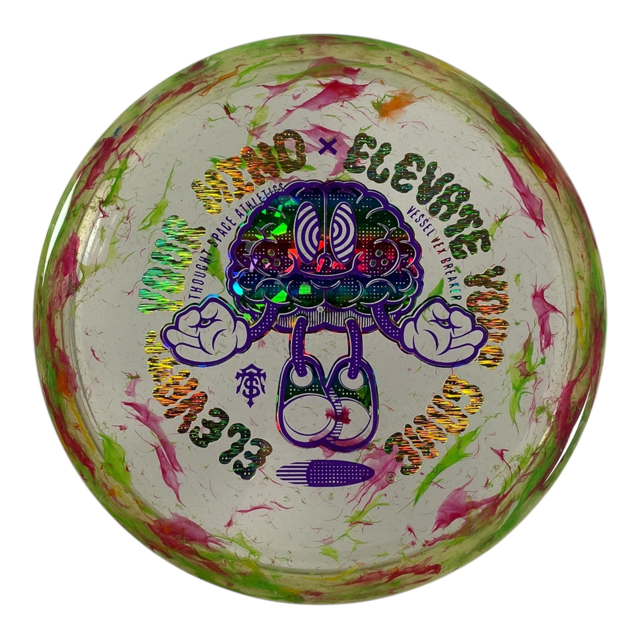 Thought Space Athletics Vessel | Vex Breaker | Green/Purple/Rainbow 170g Disc Golf