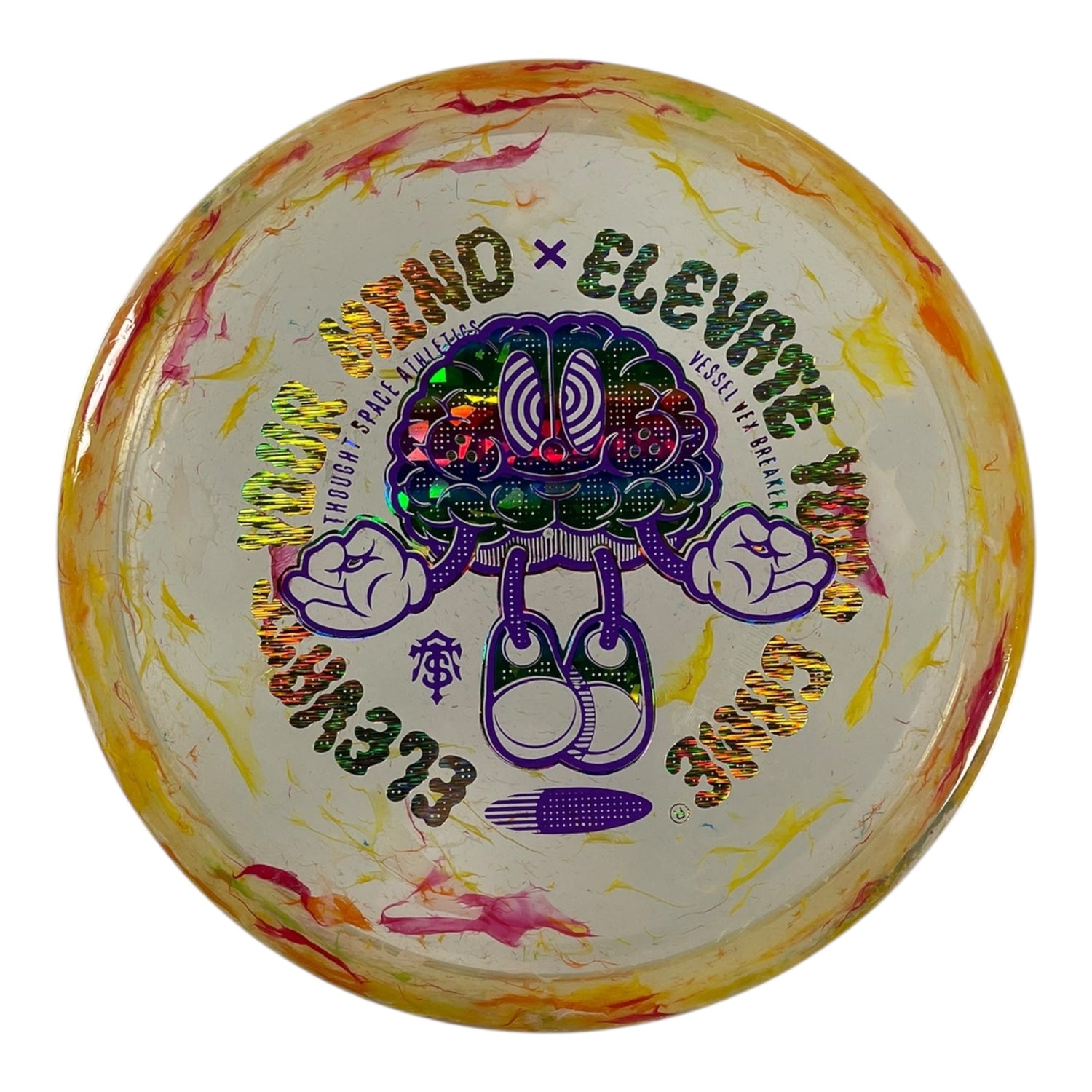 Thought Space Athletics Vessel | Vex Breaker | Yellow/Purple/Rainbow 172g Disc Golf