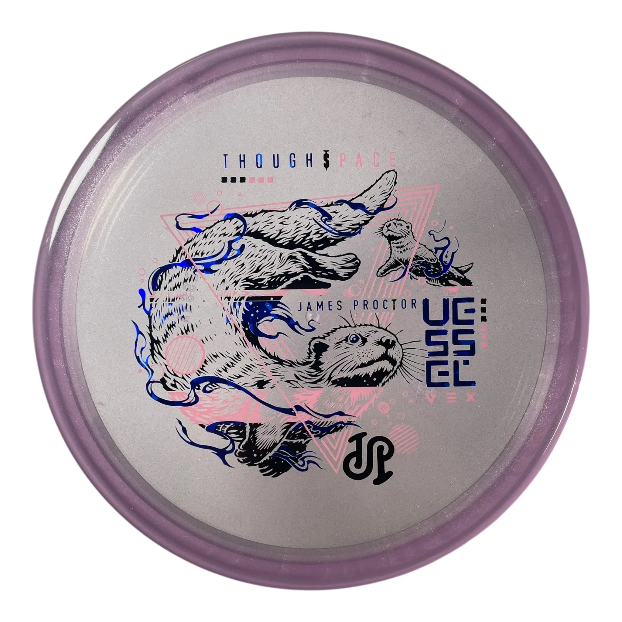 Thought Space Athletics Vessel | Vex | Pink/Blue 173-174g (James Proctor) Disc Golf