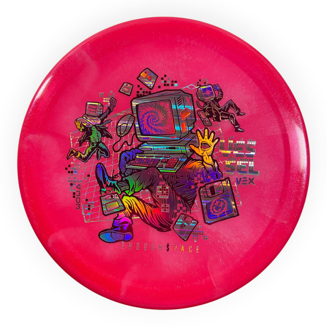 Thought Space Athletics Vessel | Vex | Pink/Pink 171g Disc Golf