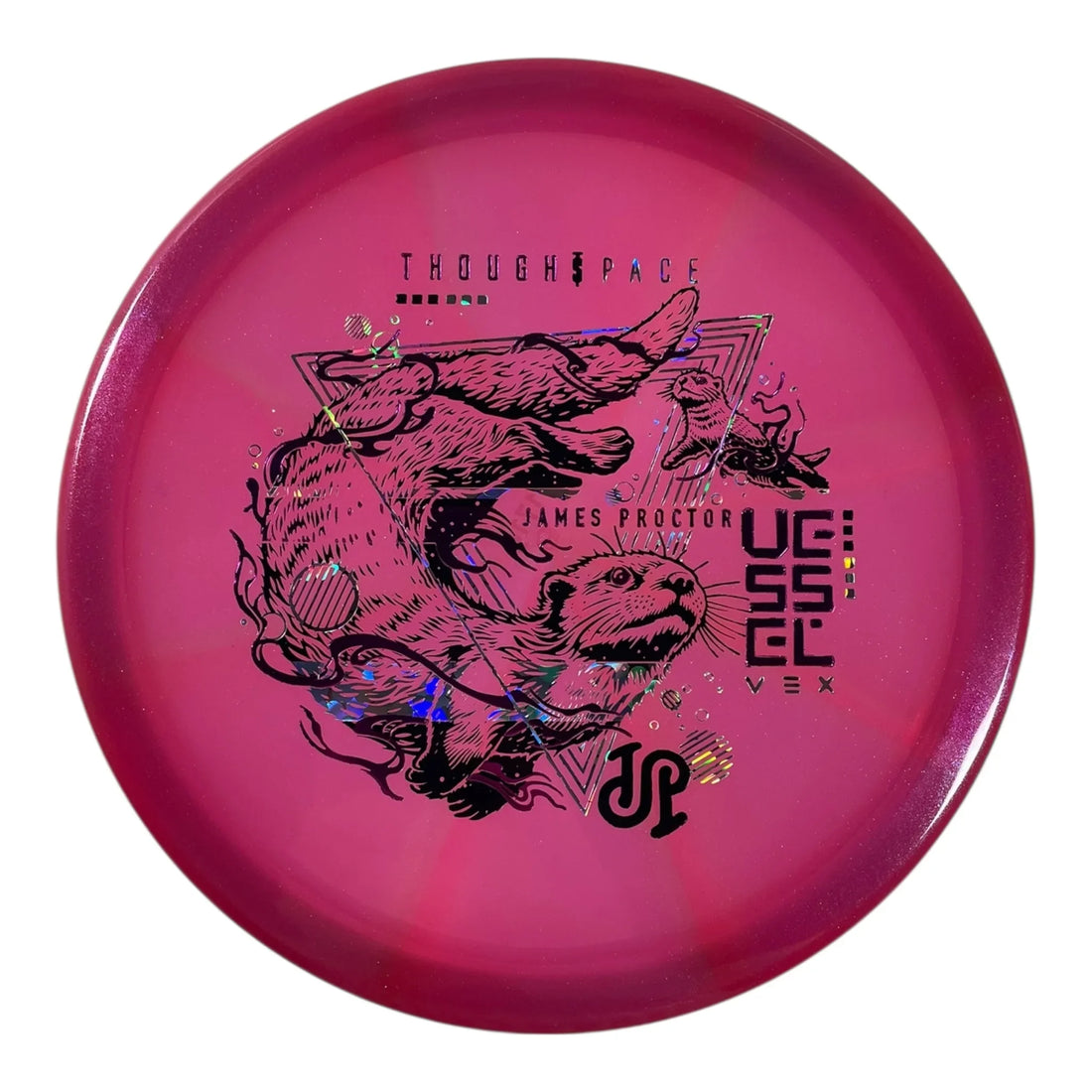 Thought Space Athletics Vessel | Vex | Pink/Purple/Black 171g (James Proctor) Disc Golf