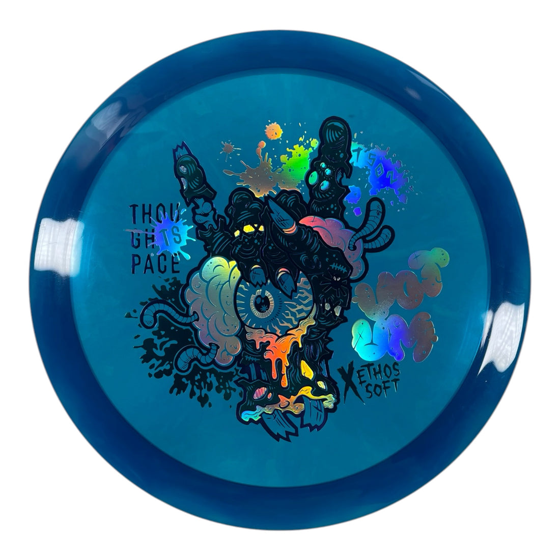 Thought Space Athletics Votum | Experimental Ethos Soft | Blue/Holo 171g Disc Golf