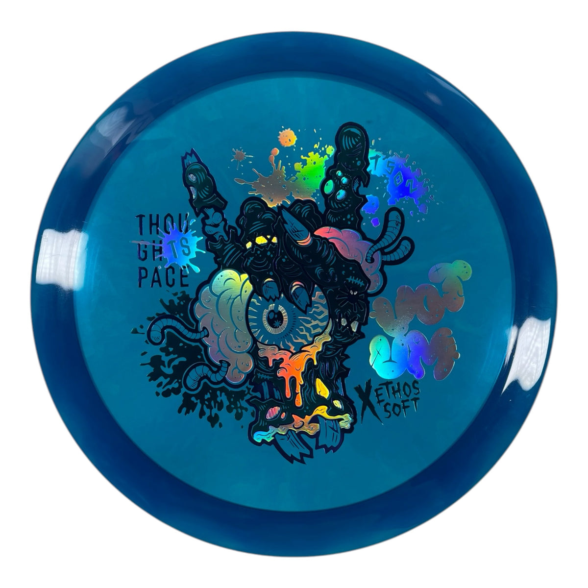 Thought Space Athletics Votum | Experimental Ethos Soft | Blue/Holo 171g Disc Golf