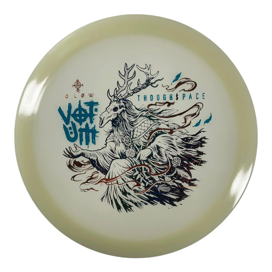 Thought Space Athletics Votum | Glow | Blue/Bronze 175g Disc Golf