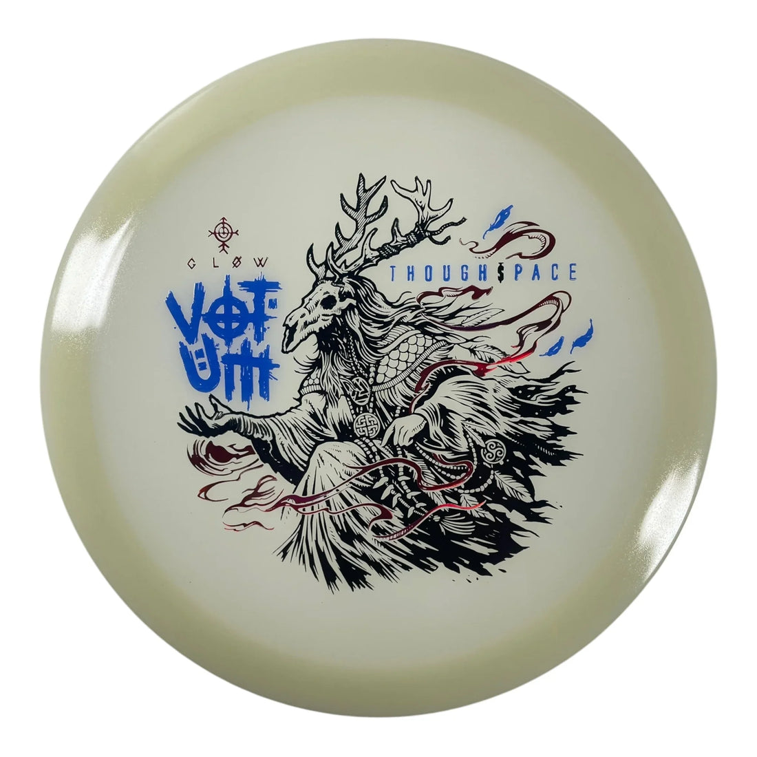 Thought Space Athletics Votum | Glow | Blue/Red 175g Disc Golf