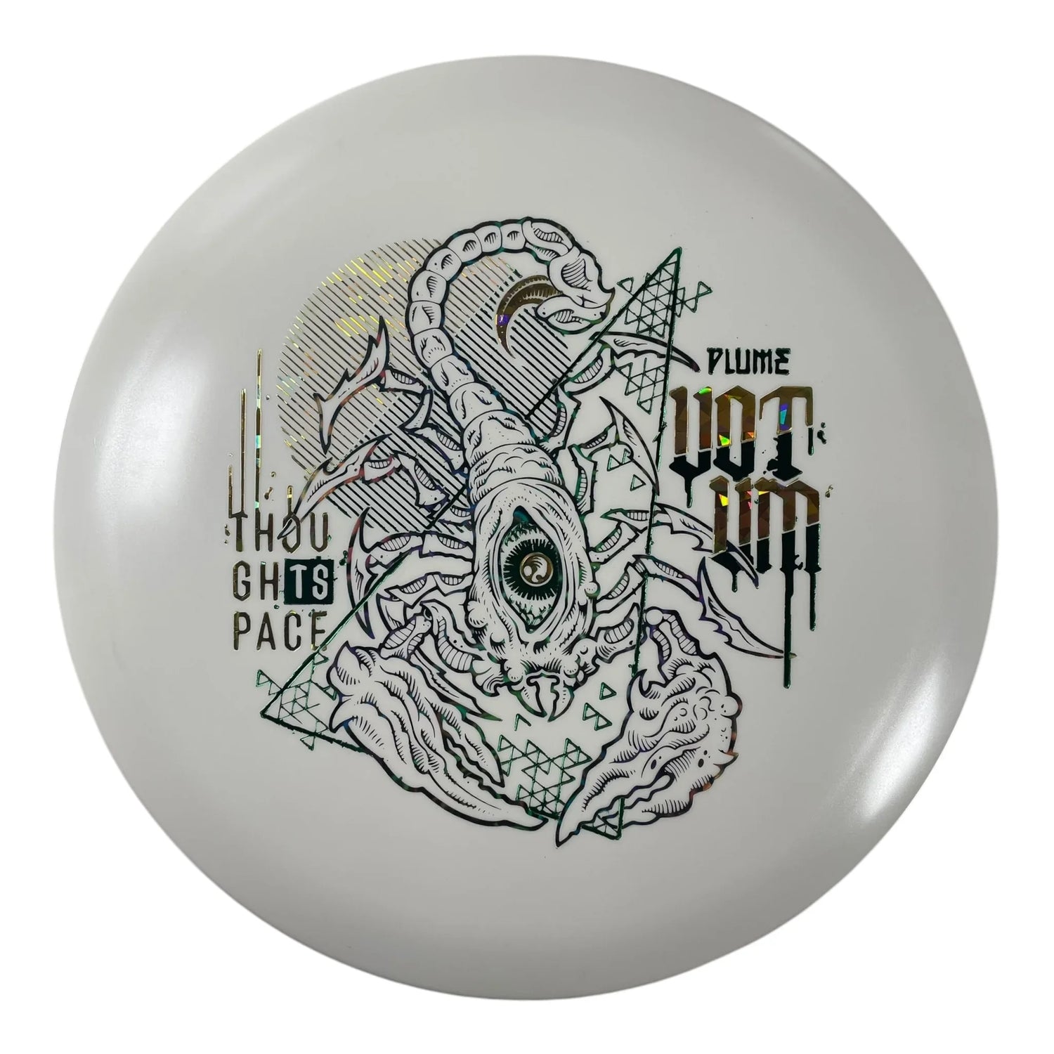 Thought Space Athletics Votum | Plume | White/Green 157g Disc Golf