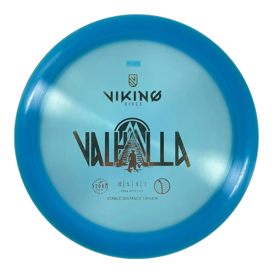 Viking Discs Valhalla | Storm | Blue/Gold 178g Disc Golf
