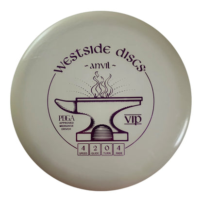 Westside Discs Anvil - Used Excellent | VIP | White/Purple 173g Disc Golf