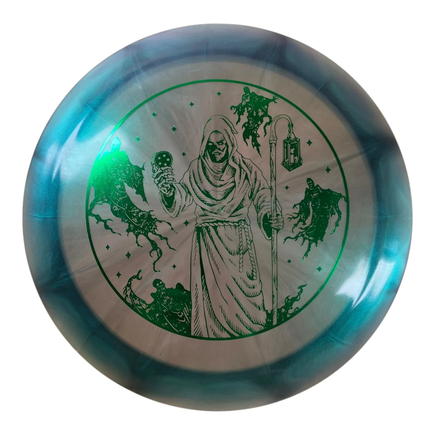 Westside Discs Boatman | VIP Ice Glimmer | Blue/Green 172g (Halloween 2023) Disc Golf