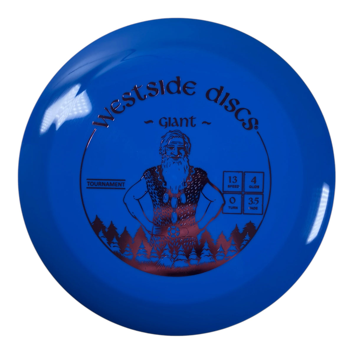 Westside Discs Giant | Tournament | Blue/Pink 168g Disc Golf