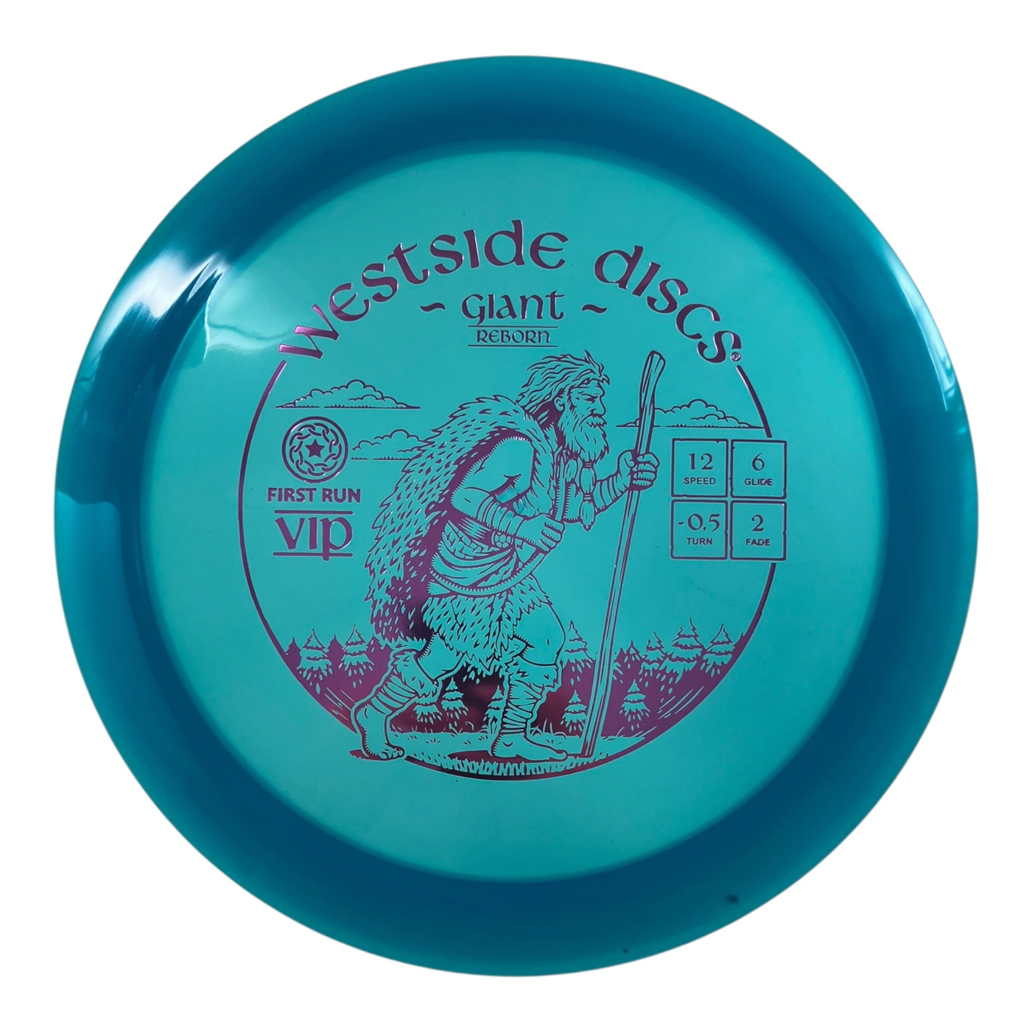 Westside Discs Giant | VIP | Blue/Pink 170g (Reborn First Run) Disc Golf