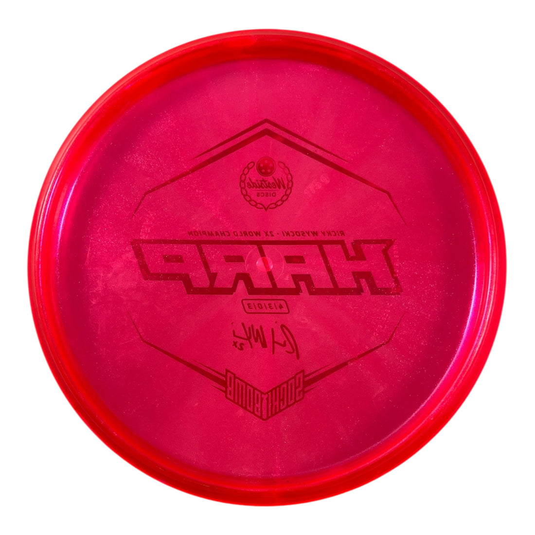 Westside Discs Harp - Used Good | VIP | Red/Green 175g (Ricky Wysocki 2X) Disc Golf