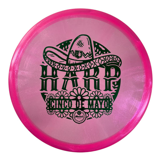 Westside Discs Harp | VIP Ice Glimmer | Pink/Green 174g (Cinco De Mayo) Disc Golf