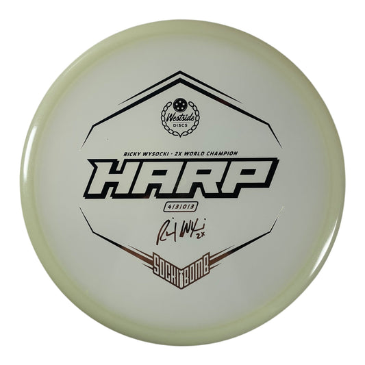 Westside Discs Harp | VIP Moonshine | Glow/Gold 173 - 176g (Ricky Wysocki) Disc Golf