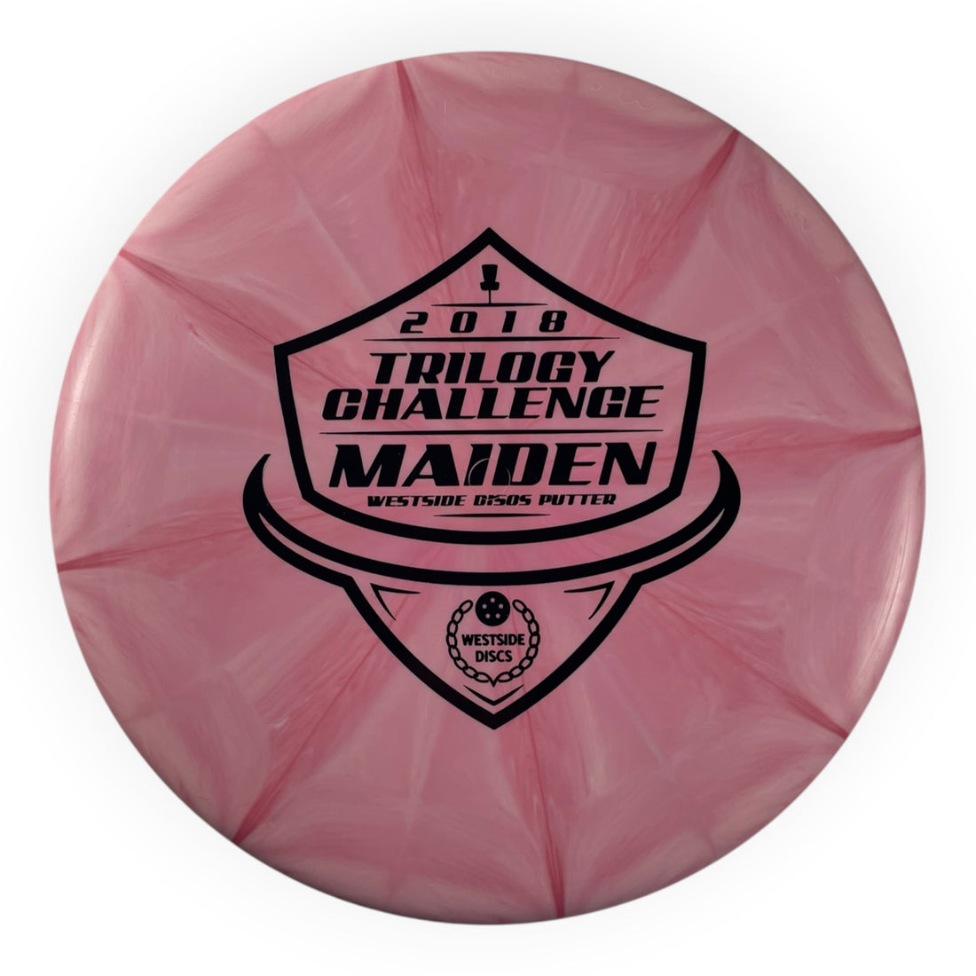 Westside Discs Maiden | BT Medium Burst | Pink/Black 175g (Trilogy Challenge 2018) Disc Golf