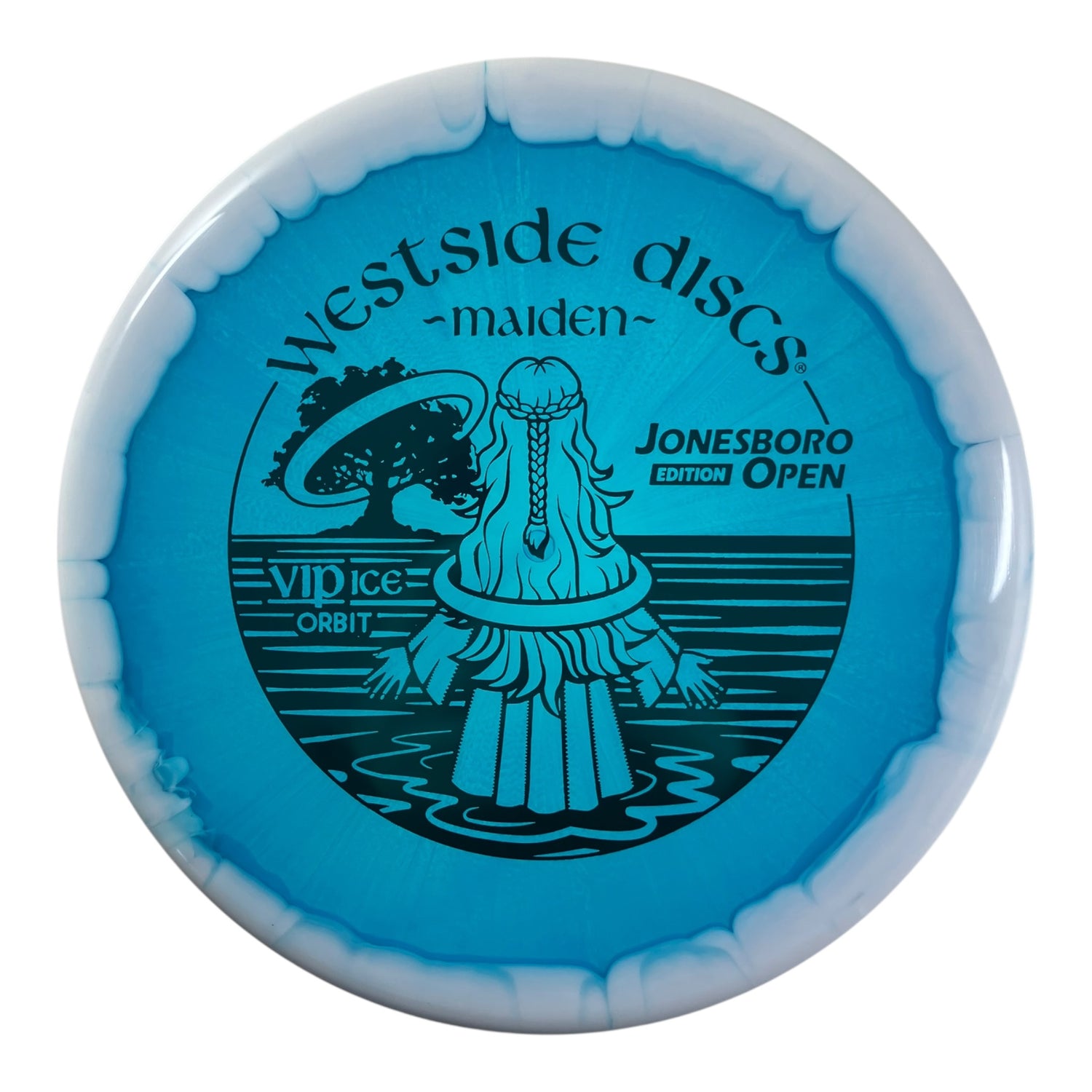 Westside Discs Maiden | VIP Ice Orbit | Blue/Teal 173g (Jonesboro Open) Disc Golf