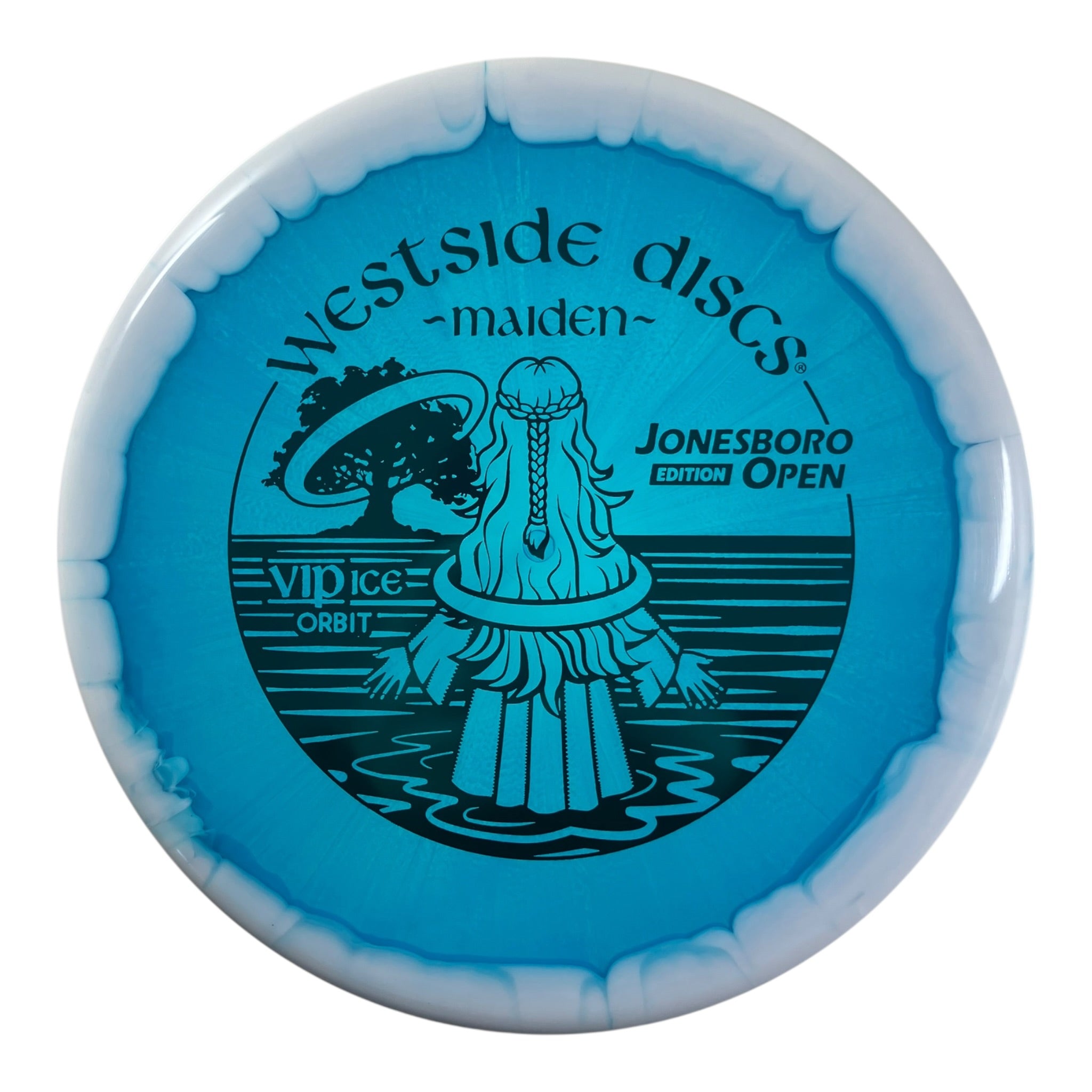 Westside Discs Maiden | VIP Ice Orbit | Blue/Teal 173g (Jonesboro Open) Disc Golf