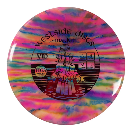 Westside Discs Maiden | VIP | Pink/Red 173g (Brainwave Dye) Disc Golf