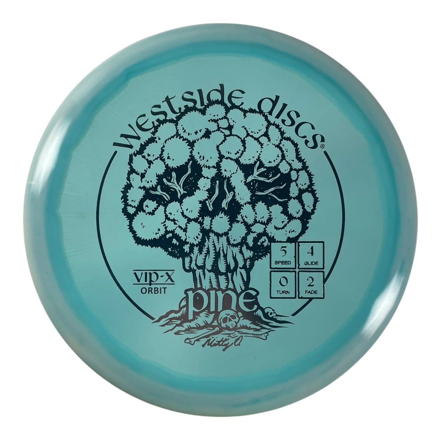 Westside Discs Pine | VIP-X Orbit | Blue/Silver 180g (Matt Orum) Disc Golf