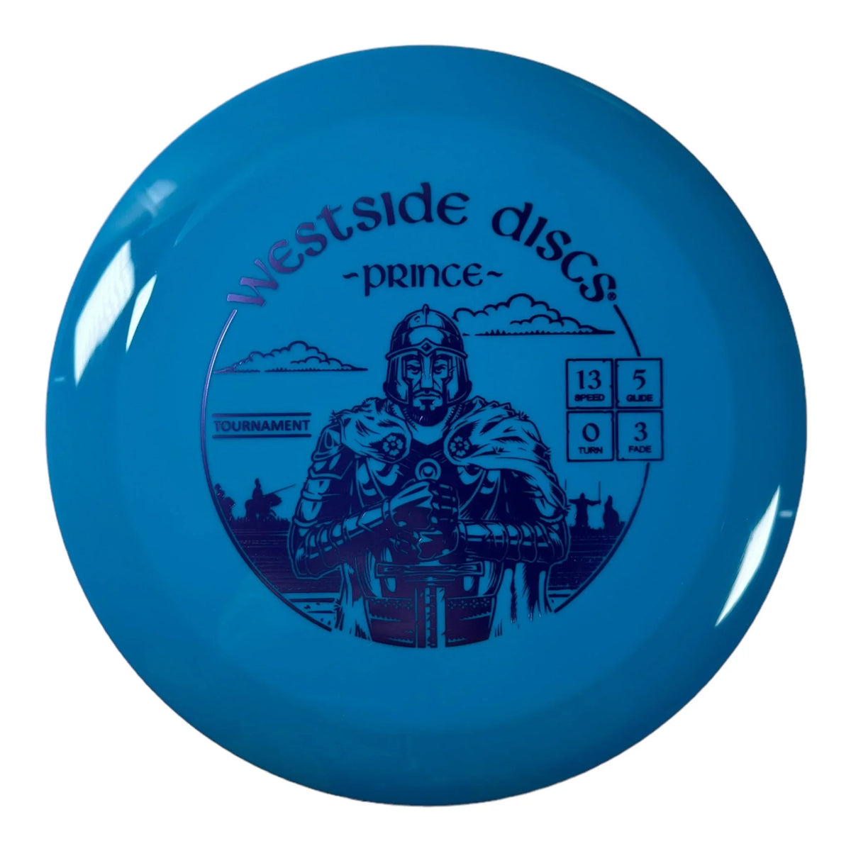 Westside Discs Prince | Tournament | Blue/Purple 175g Disc Golf