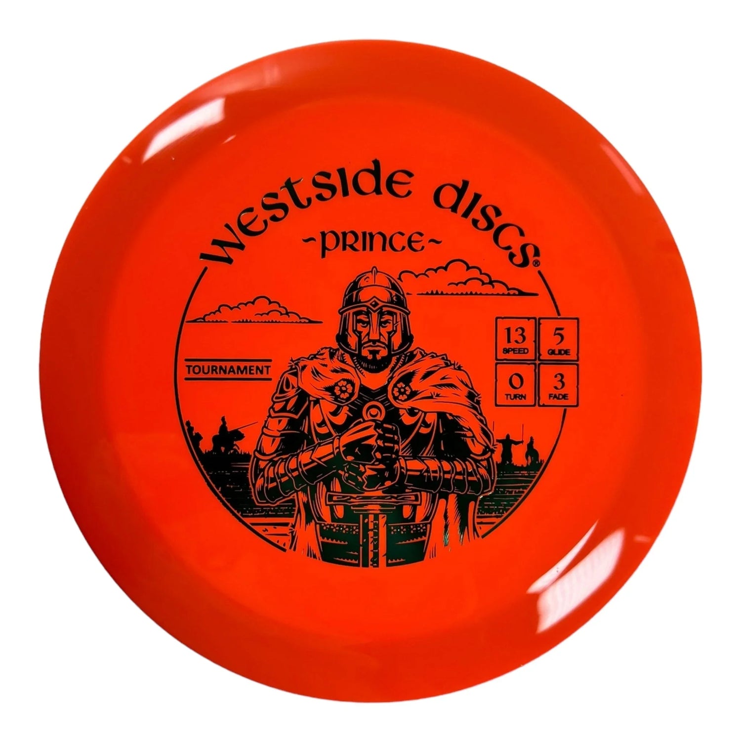 Westside Discs Prince | Tournament | Orange/Green 174g Disc Golf