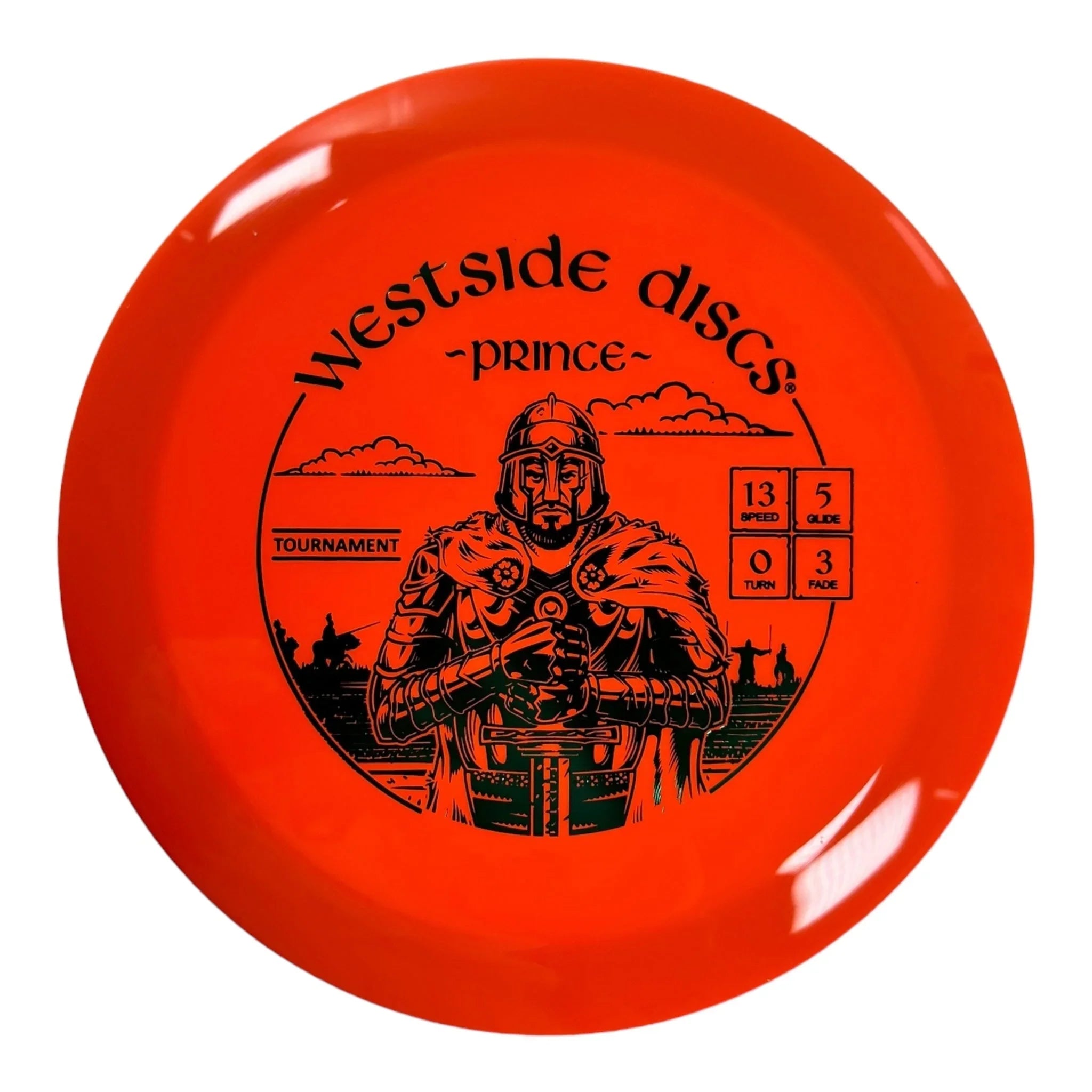 Westside Discs Prince | Tournament | Orange/Green 174g Disc Golf