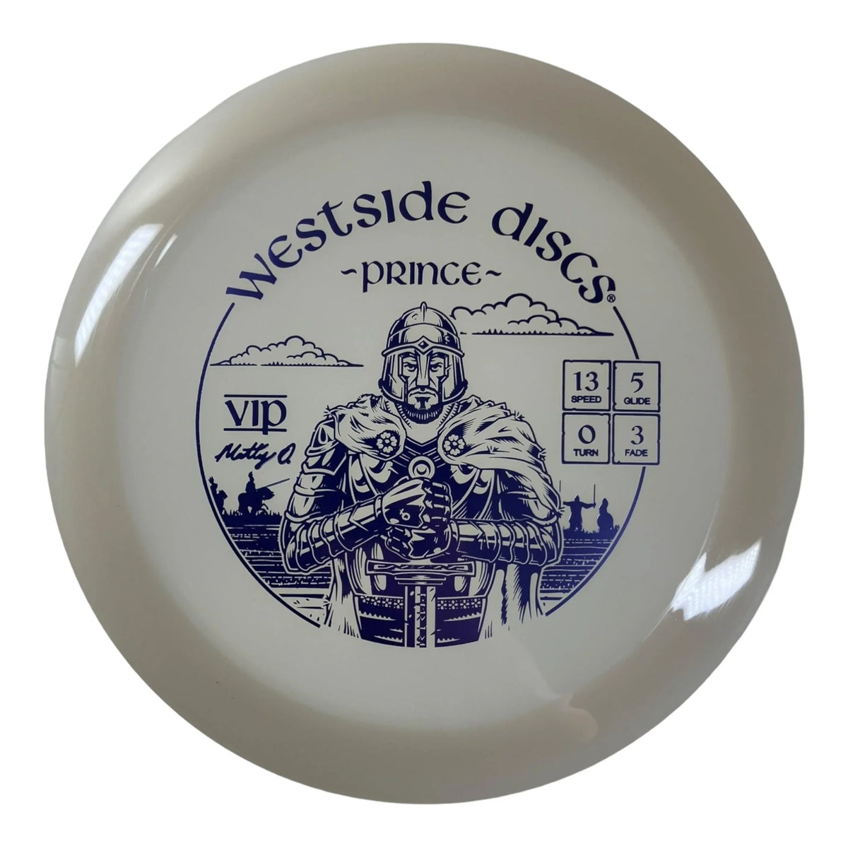 Westside Discs Prince | VIP | White/Purple 173 - 174g Disc Golf