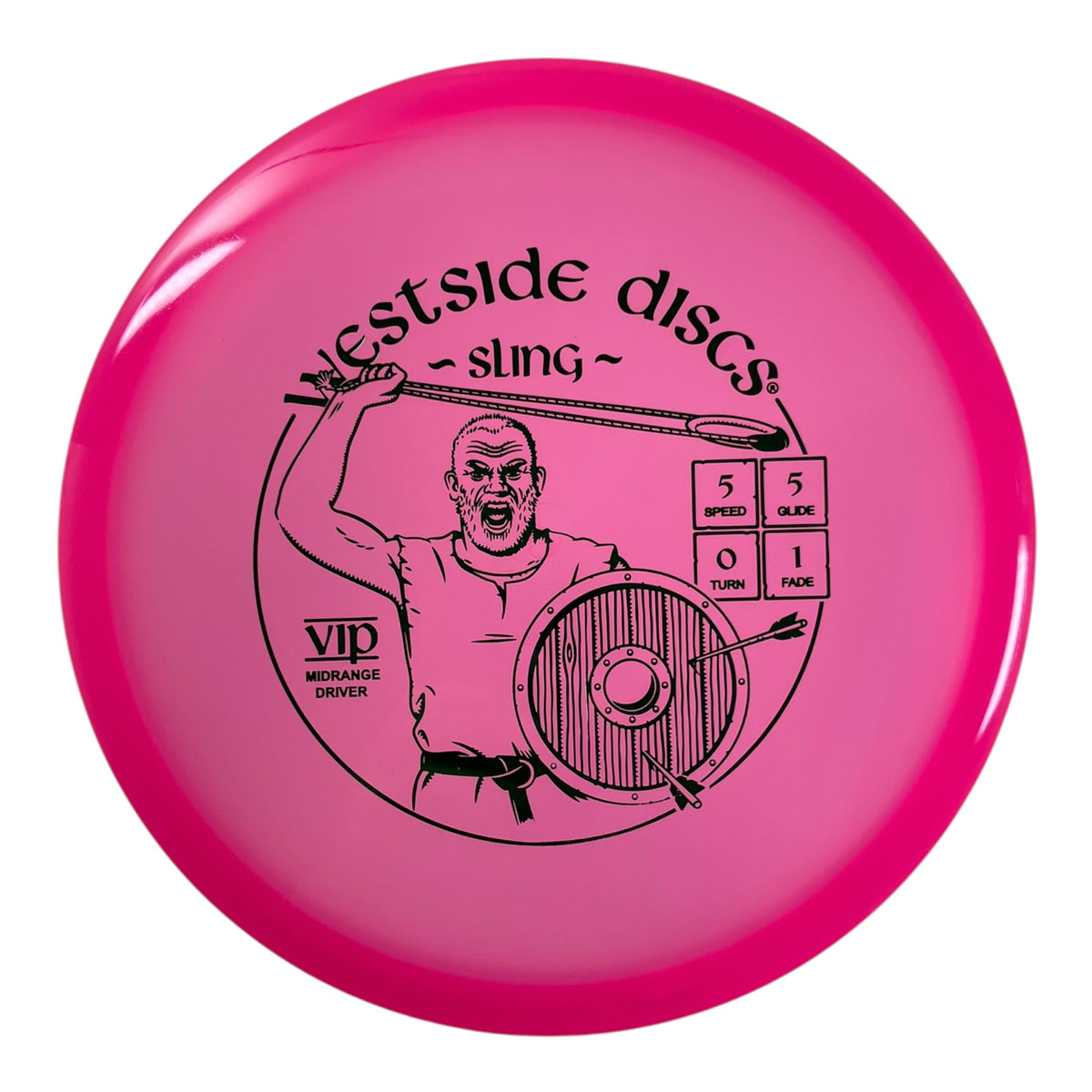 Westside Discs Sling | VIP | Pink/Green 180g Disc Golf