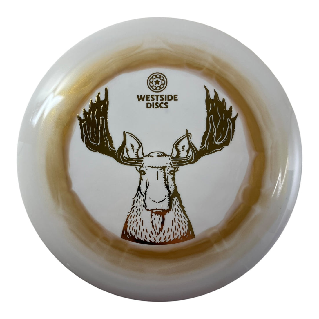 Westside Discs Stag | Tournament Ring | Gold/Gold 173g Disc Golf