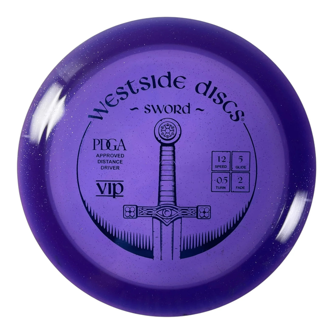 Westside Discs Sword | VIP | Purple/Blue 173g Disc Golf