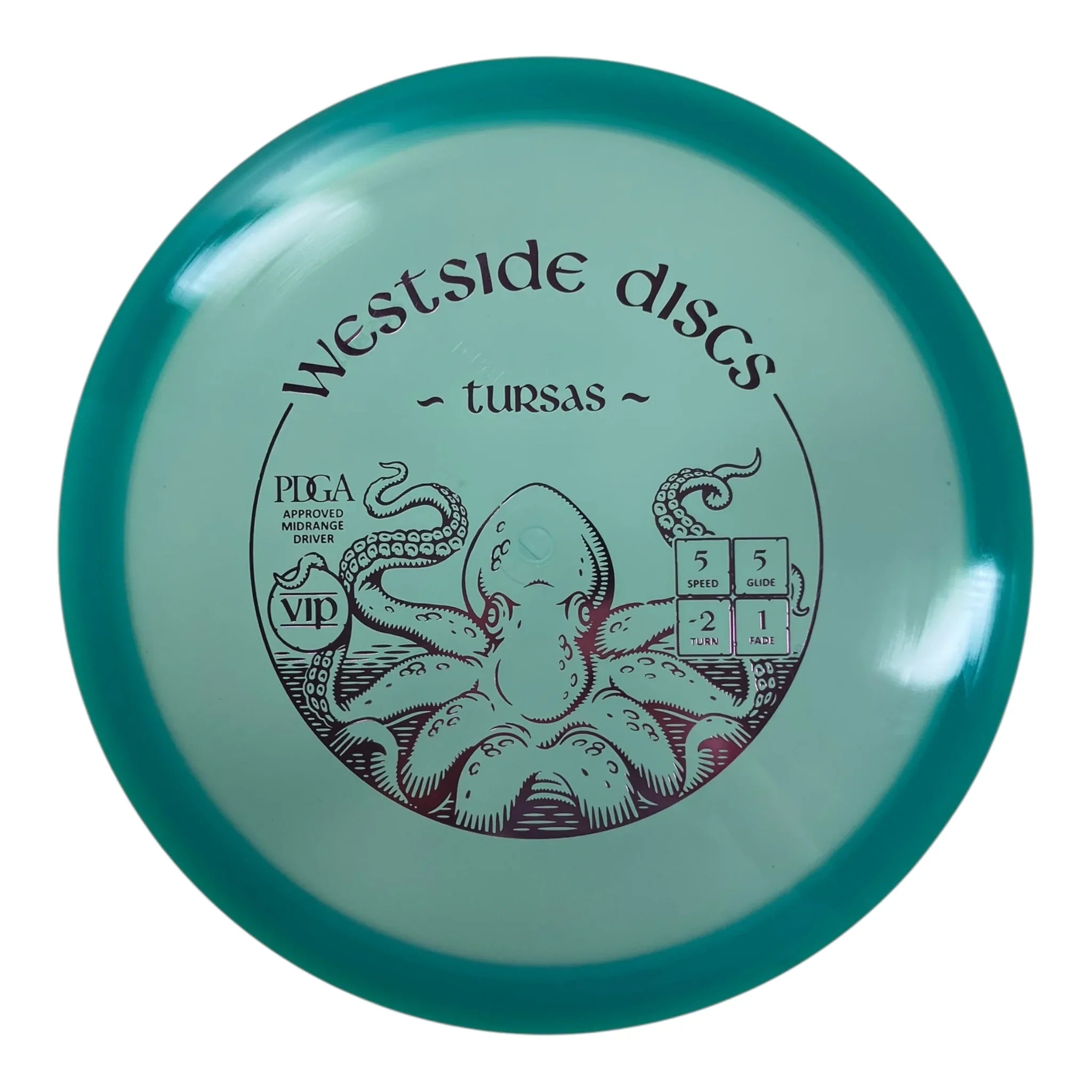 Westside Discs Tursas | VIP | Blue/Purple 169g Disc Golf
