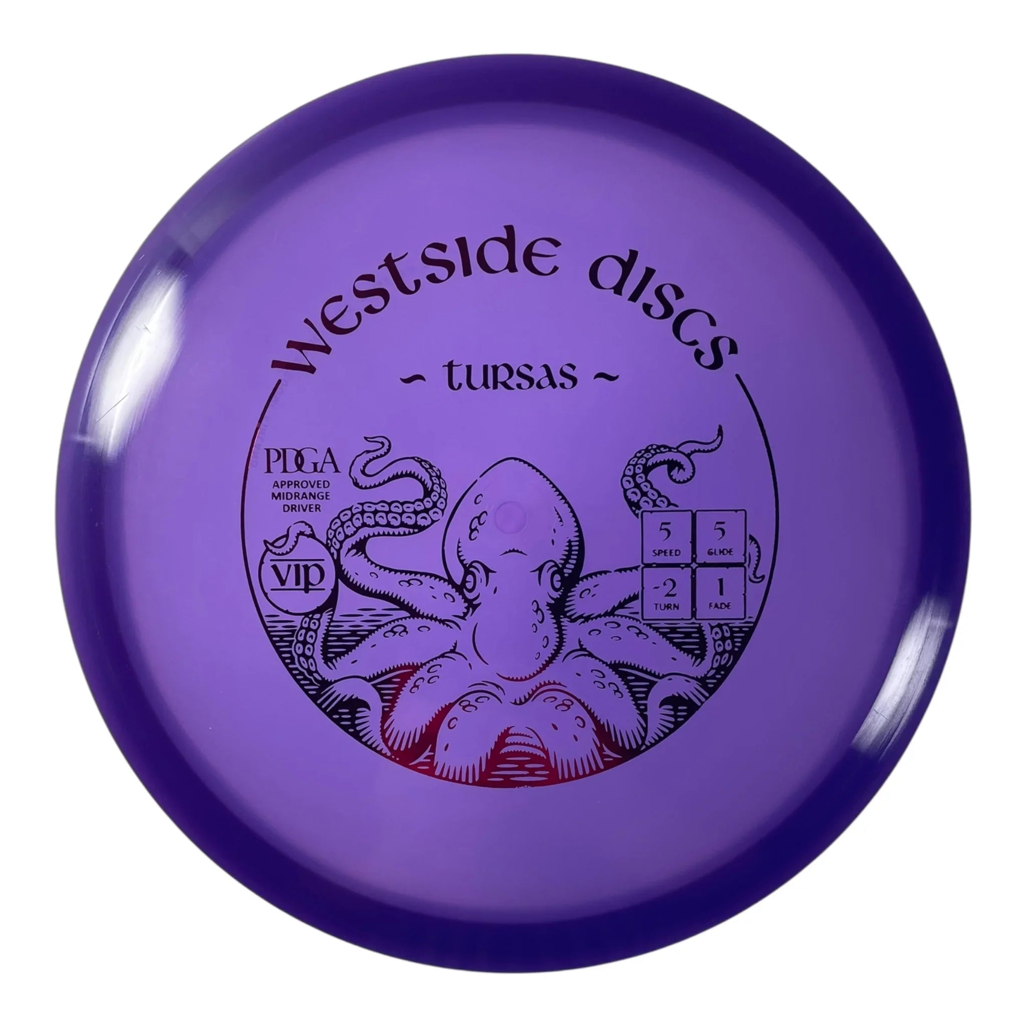 Westside Discs Tursas | VIP | Purple/Pink 175g Disc Golf
