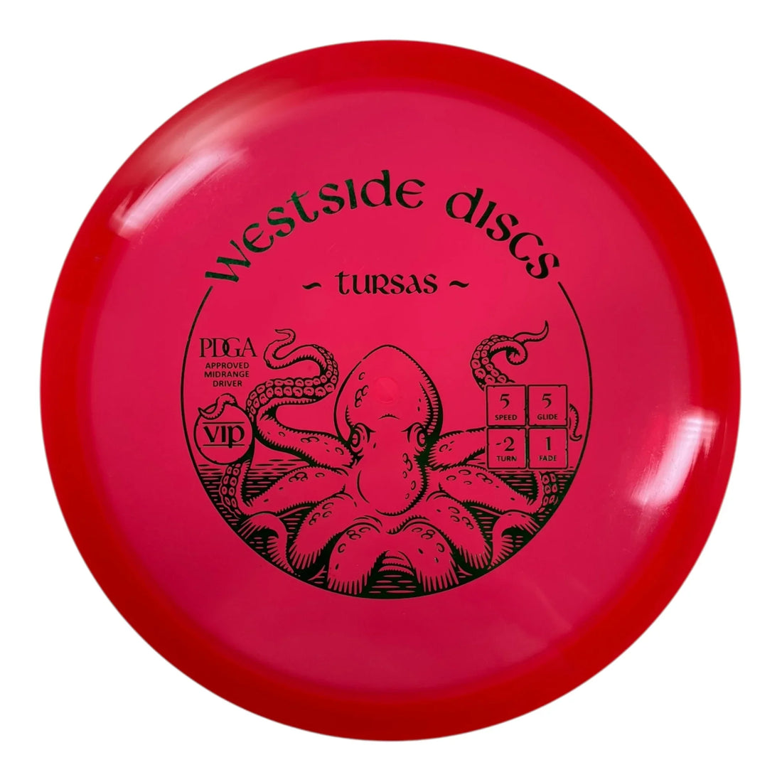 Westside Discs Tursas | VIP | Red/Green 177g Disc Golf