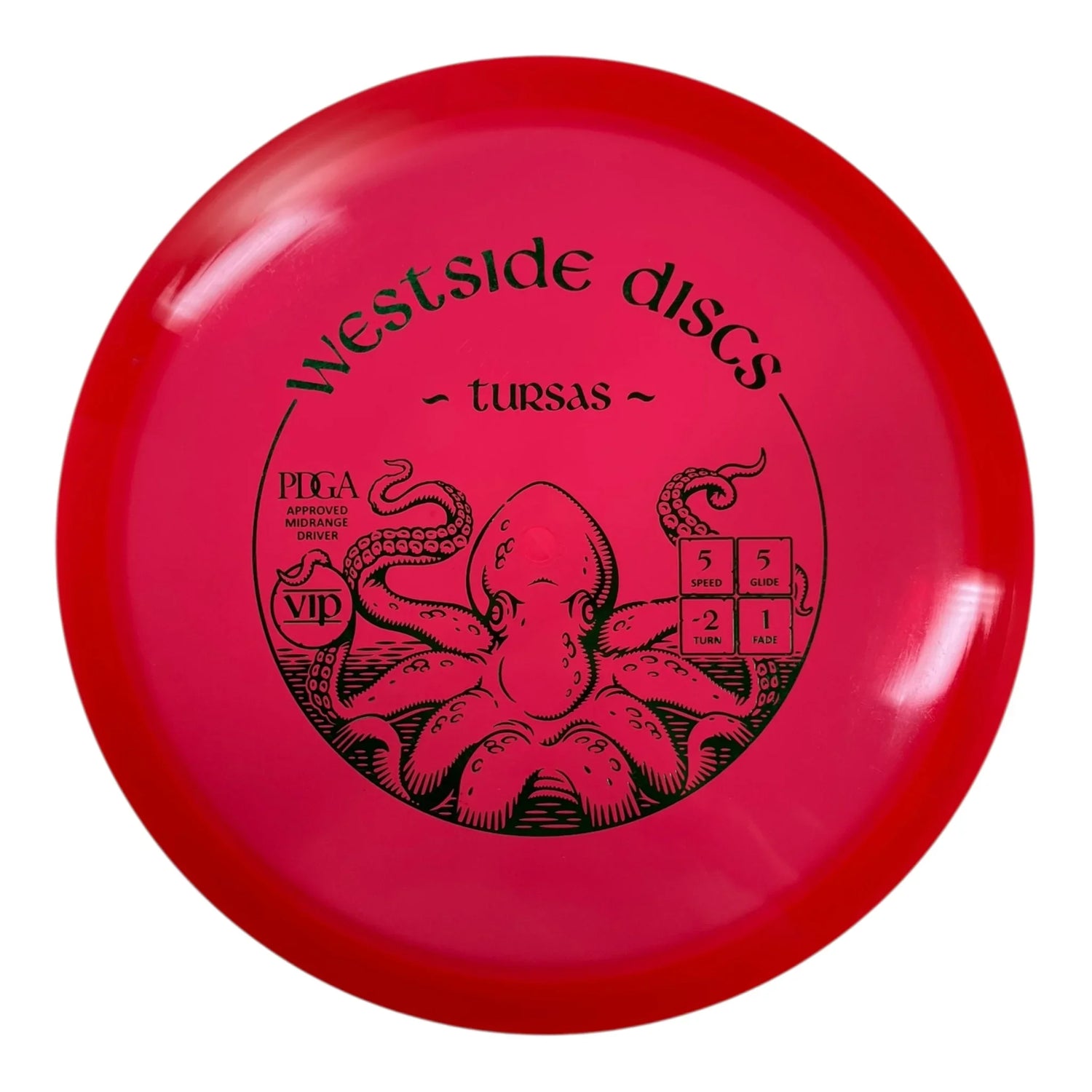 Westside Discs Tursas | VIP | Red/Green 177g Disc Golf