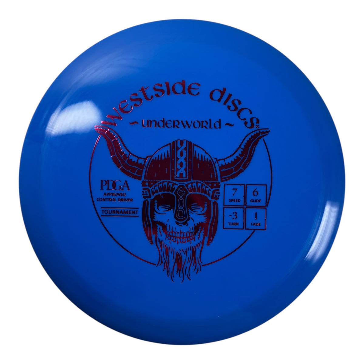 Westside Discs Underworld | Tournament | Blue/Purple 173g Disc Golf