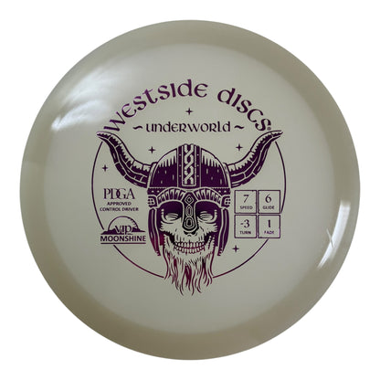 Westside Discs Underworld | VIP Moonshine | White/Purple 172g Disc Golf