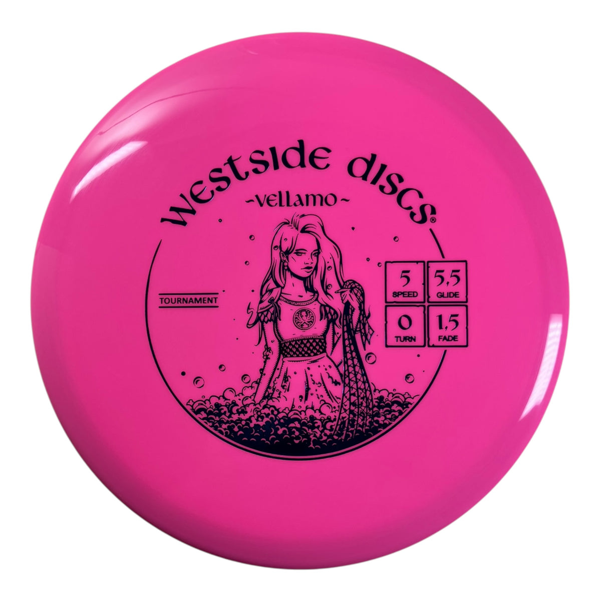 Westside Discs Vellamo | Tournament | Pink/Blue 173g Disc Golf