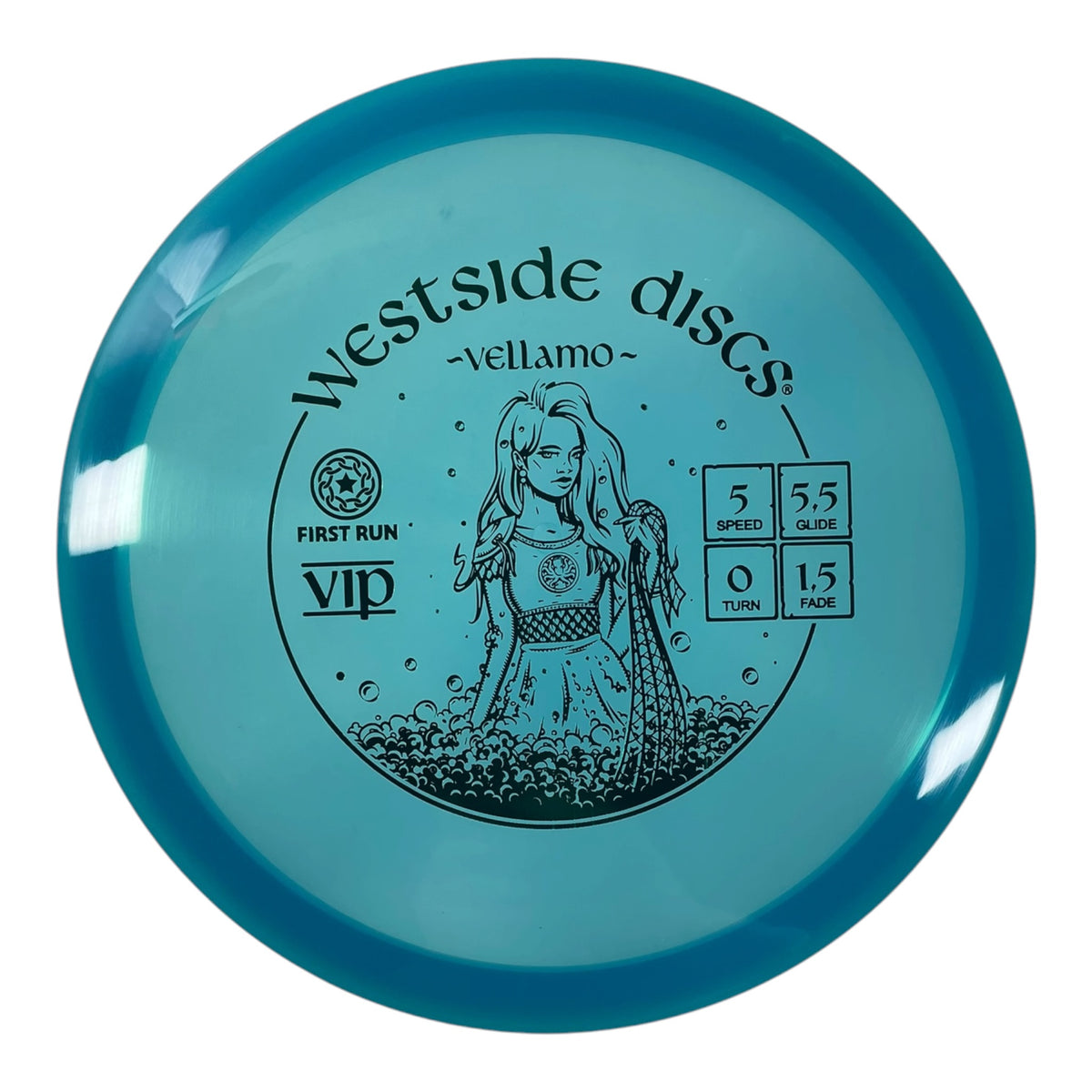 Westside Discs Vellamo | VIP | Blue/Green 177g (First Run) Disc Golf