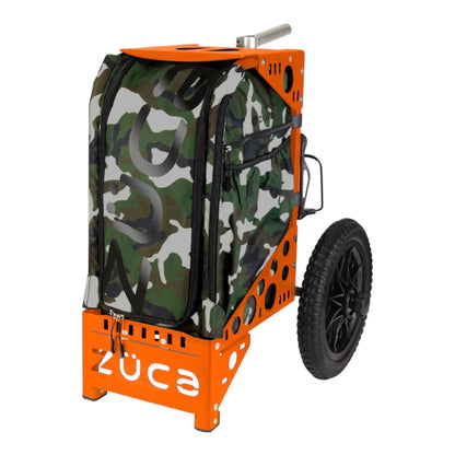 Zuca All-Terrain Cart with Camo Bag Disc Golf