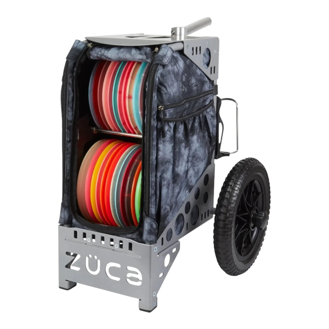 Zuca All-Terrain Disc Golf Cart with Storm Bag Disc Golf
