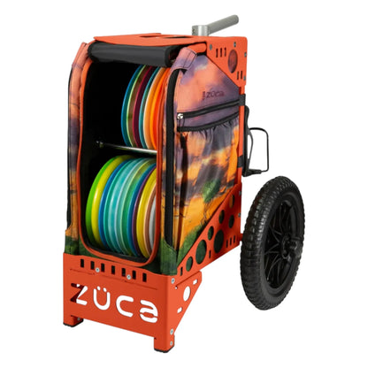 Zuca All-Terrain Cart with Twilight Trail Bag Disc Golf
